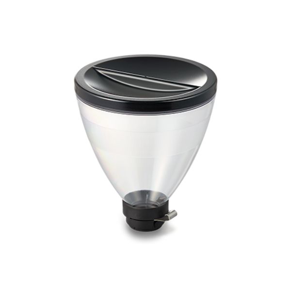 Ek43 A.M.O.C. シングルドーズ ブロウアウト ホッパーベロー Mahlkonig EK43用シングルドーズホッパー＆ベローズ – INTROVERT