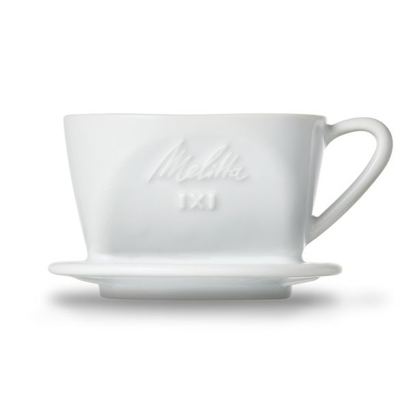 波佐見焼コーヒーフィルター 1×1」一つ穴式ドリッパーHF 1×1 | Melitta