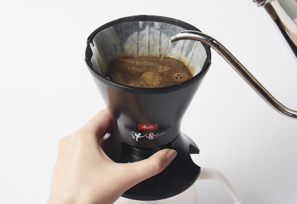 流速コーヒーフィルター 1×2」一つ穴式ドリッパーRF 1×2 | Melitta for